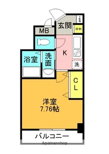 リヴィックスマンション【506号室】の間取り