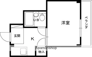 ハイツ和【2階】の間取り