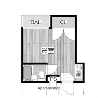 アクティ大和【1階】の間取り