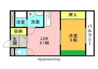 アートマンション【3階】の間取り