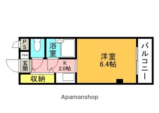 末広マンション【3階】の間取り