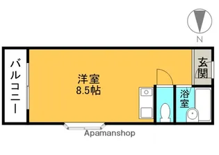 コトブキパークハイツ【3階】の間取り