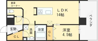 テラス天の川【5階】の間取り