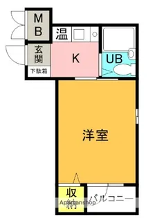 サンハイツ【205号室】の間取り