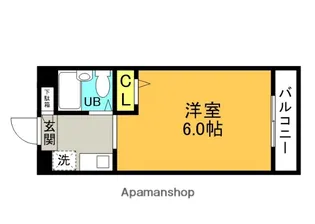 シンプルライフ【103号室】の間取り