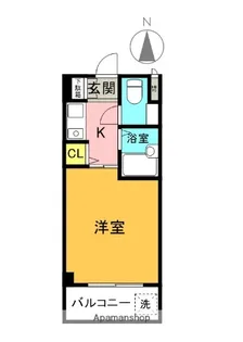 ブルグリンコート香里園【703号室】の間取り