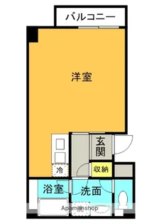 HILL TOP御殿山【3階】の間取り