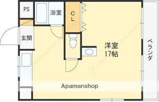 兵庫県西宮市宮西町【マンション】の間取り
