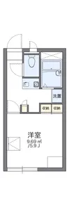 レオパレスCOMPAL【2階】の間取り