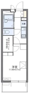 レオパレスTN参番館【1階】の間取り