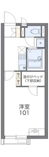 レオネクスト緑が丘【1階】の間取り