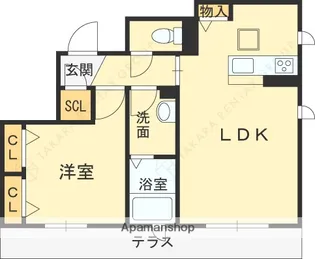 MAISON DE RAFFINE【1階】の間取り