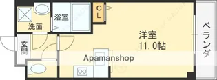 パーラム守口【4階】の間取り