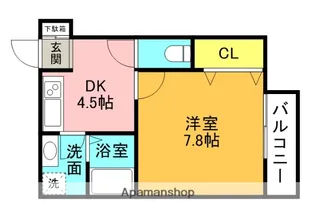 グランドソレイユ香里【3階】の間取り