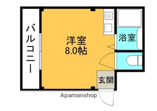 ジョイフル野里【1階】の間取り