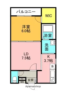 フジパレス萱島【2階】の間取り