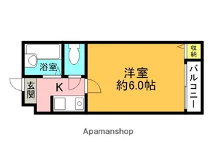 RENATUS寝屋川【4階】の間取り