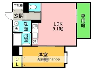 JOYFUL・HOUSE津田駅前【101号室】の間取り