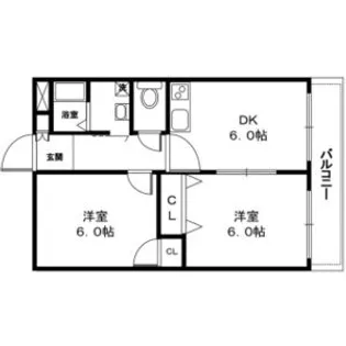 泰平第1ビル【7階】の間取り