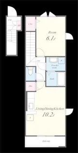 Bentornati【2階】の間取り