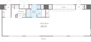 アーバンウェル茨木【13階】の間取り