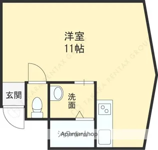 リベラル都丘【3階】の間取り