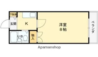シャローム門真【902号室】の間取り