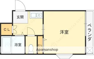 SOUBI渚【1階】の間取り