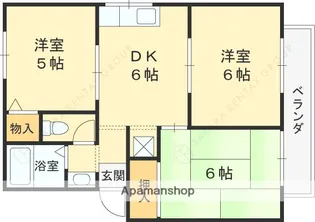 アネックス1【2階】の間取り