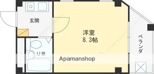 コーポタケイ【2階】の間取り