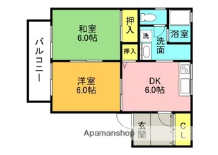 カヤックⅡ【1階】の間取り