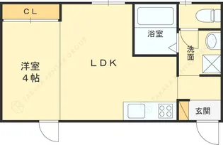 Halelea【1階】の間取り