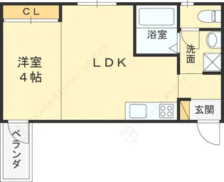 Halelea【3階】の間取り