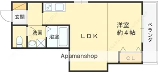 HALELEA【2階】の間取り