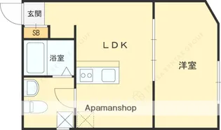 Flower Garden Neyagawa【304号室】の間取り