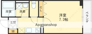 INOVE寝屋川大利町【2階】の間取り