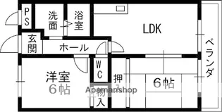 ETOILE 5【6階】の間取り
