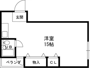 マンション吉見【2階】の間取り