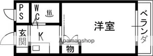 ライオンズプラザ【407号室】の間取り
