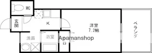 M’プラザ香里弐番館【3階】の間取り