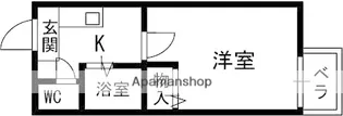 寝屋川菊池ハイツ【102号室】の間取り