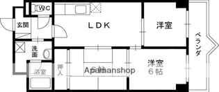 SUNミネマツ【6階】の間取り
