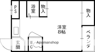 エクセル大和田【103号室】の間取り