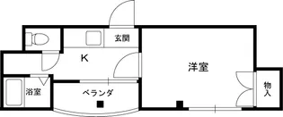 ヴォーグシャトー【303号室】の間取り