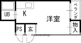 サンライズ萱島Ⅱ【303号室】の間取り