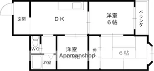 SKY KORIEN【405号室】の間取り