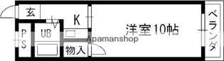 まるき東大利【2階】の間取り