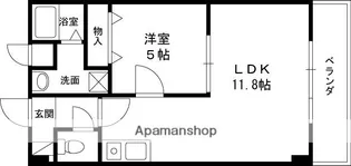 M’プラザ津田駅前十二番館【4階】の間取り