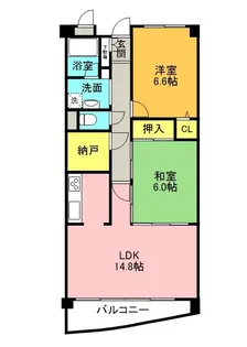 セゾン・エスポワール【1階】の間取り