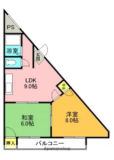 桜園ロイヤルライフ【4階】の間取り
